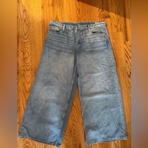 GAP Baggy Mid Rise Blue Denim Jeans